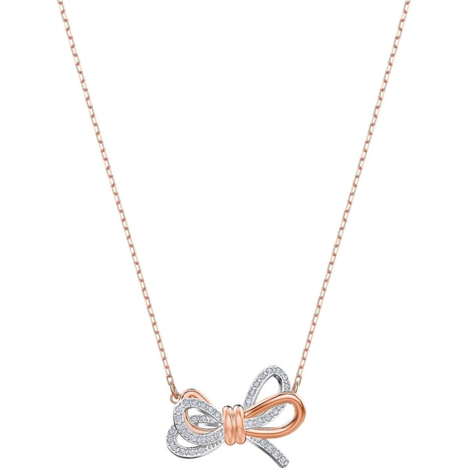 Swarovski 5440636 - Lifelong Bow - Rosé - Ketting