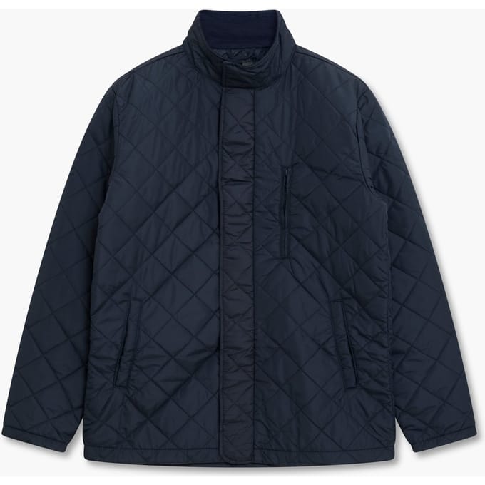 French Connection Diamond Quilt Wad Marine Größe: M | Leichte Jacken Outlet | Damen