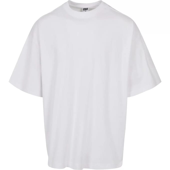 Urban Classics - Huge Heren T-shirt - M - Wit