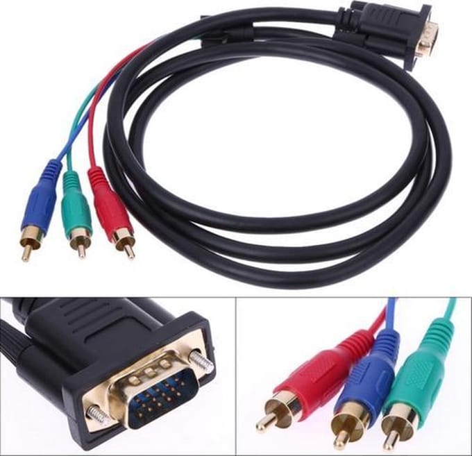 VGA naar RCA adapter kabel 1.5 meter / HaverCo