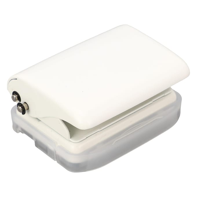 3-gaats perforator Losbladig Handheld Gatperforator voor B5 A5 A6 A7 A4 Papier 5 Vel 70g Capaciteit white