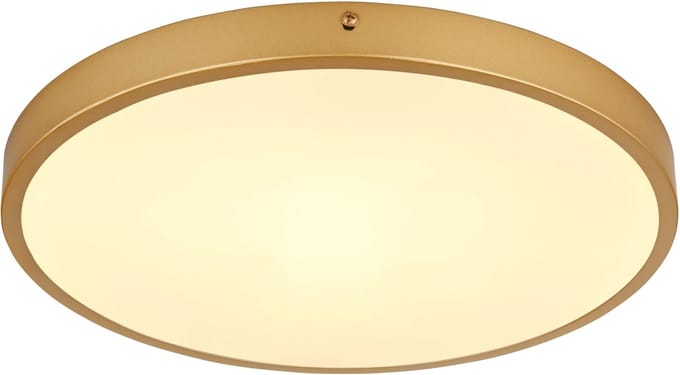 Plafonniere - brons - TIBEY - metaal - Ø 35cm - LED - 12381-22 - Globo