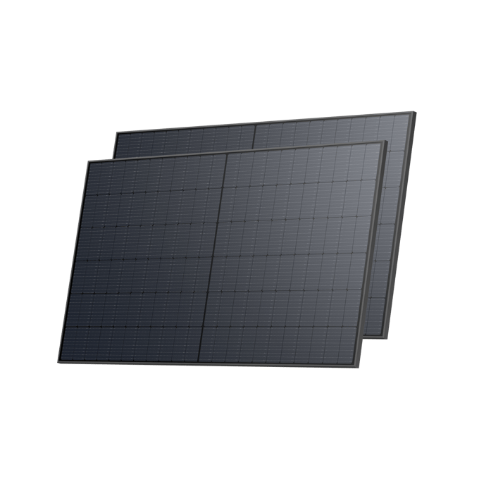 EcoFlow Rigid - Zonnepaneel - 2x 520W zonnepanelen - Monokristallijn
