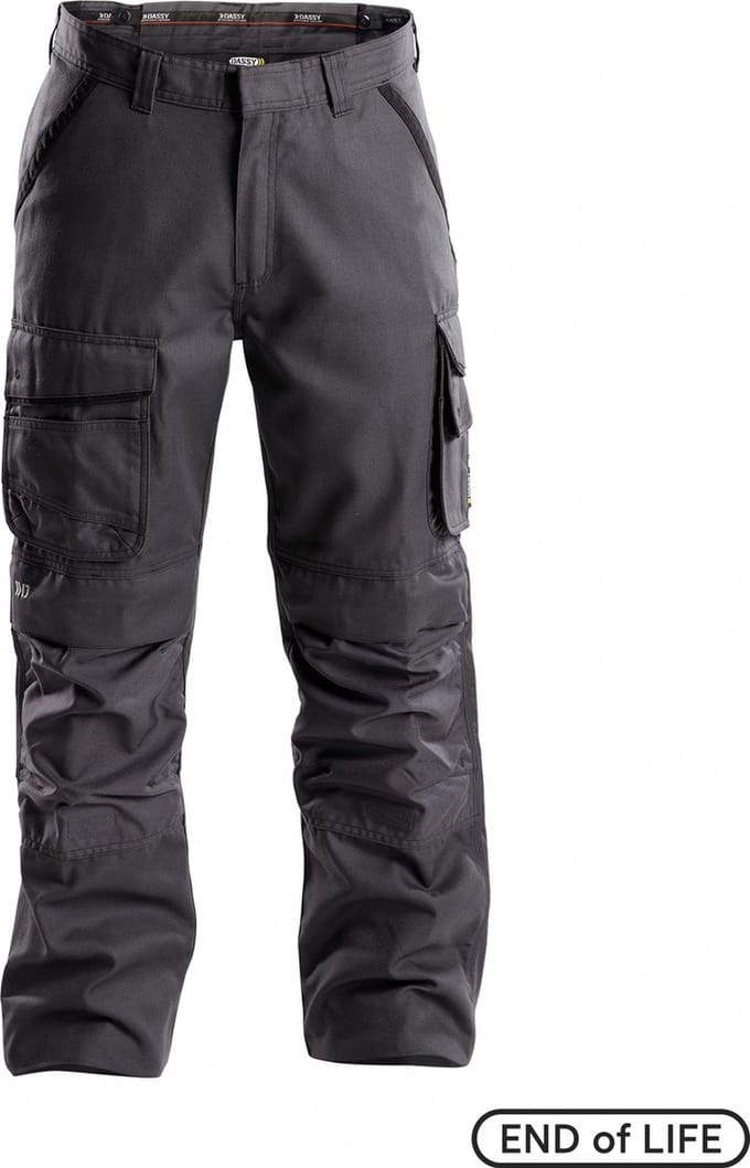Canvas werkbroek met kniezakken