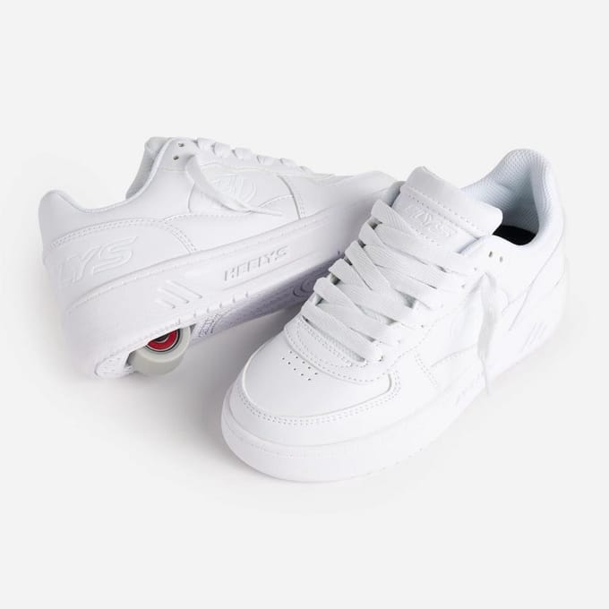Heelys Rezerve Low – White / White | Rol­schoen met Eén Wiel & Classic Court-Style