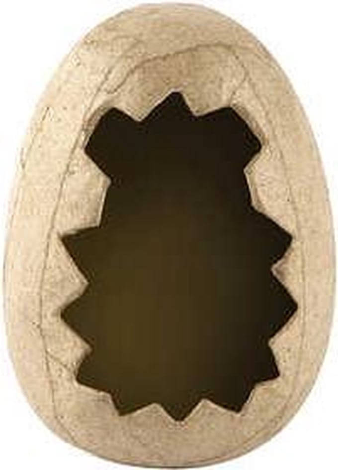 Eierschaal, h: 12 cm - Decopatch - Decoreer je eigen figuur