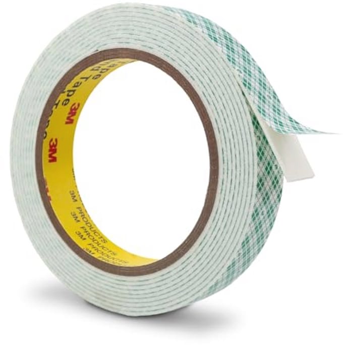 Omgoods - Dubbelzijdig Schuimplakband 19 mm x 300 cm voor Bevestiging en Montage