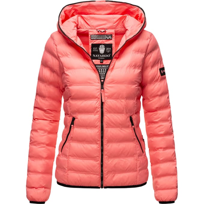 Navahoo Dames Gewatteerde Jas Neevia – Modern, Licht & Comfortabel met Capuchon
