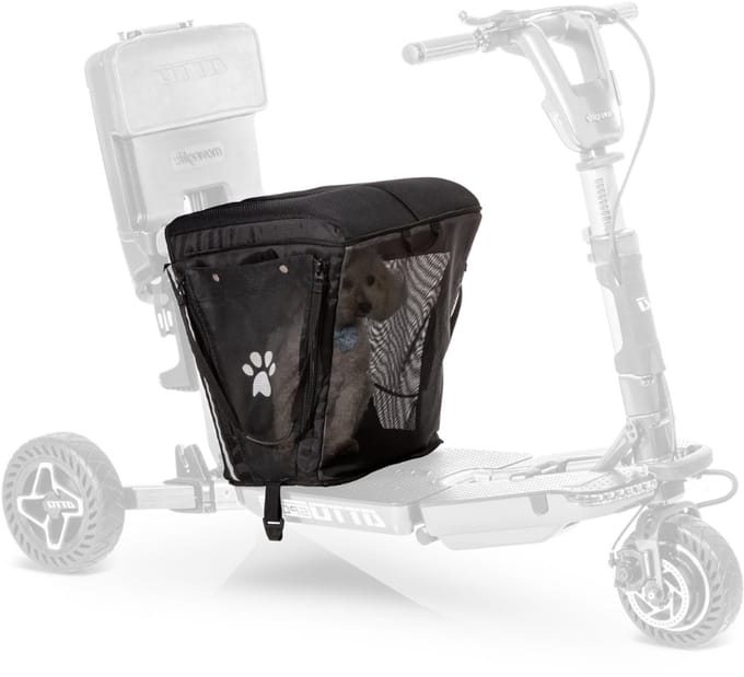 Huisdier tas & Kussen voor scootmobiel ATTO