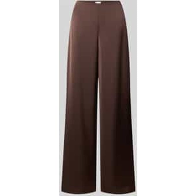 Wije broek in satijnlook