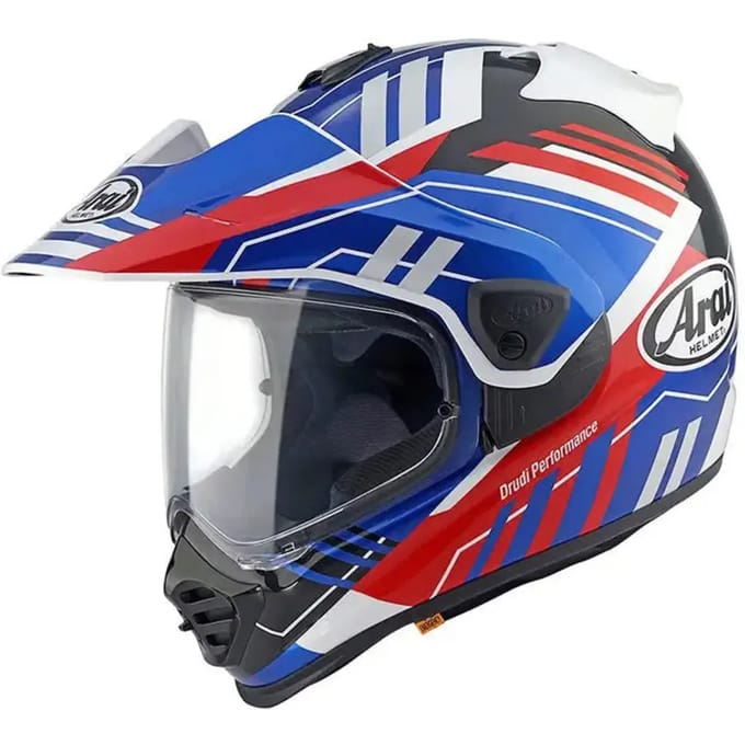 Arai Tour-X5 Trail Blauw Rood Wit Adventure Integraalhelm - Helm