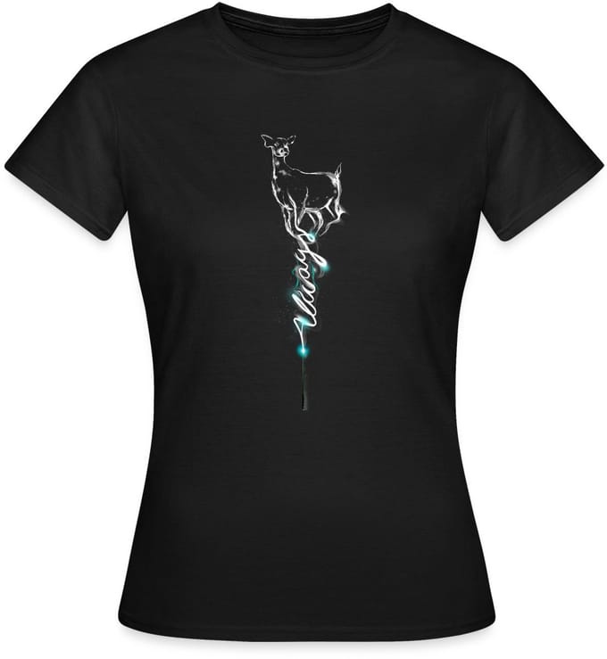 Harry Potter Hinde Patronus Always T-Shirt Dames
