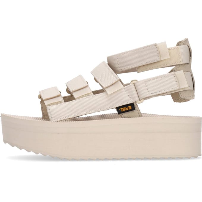 Mevia W Birch Flatform damessandaal