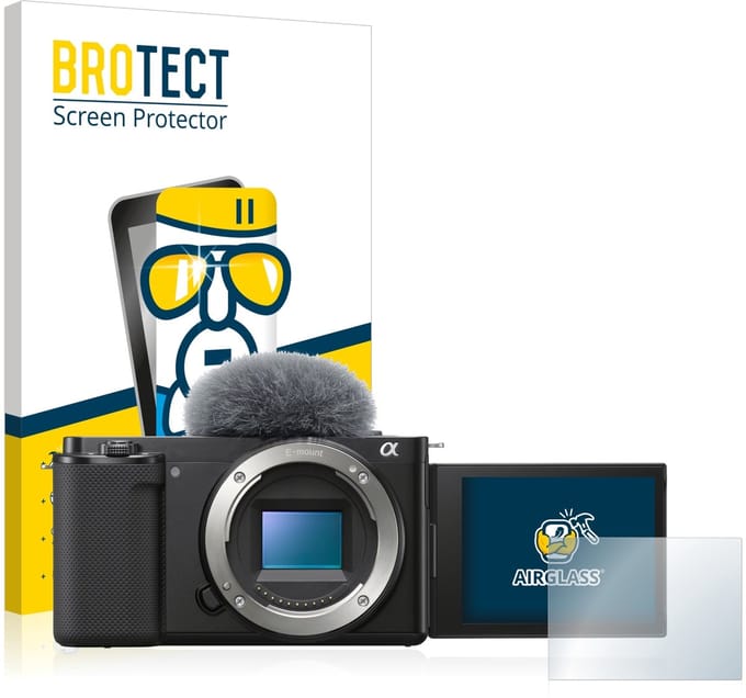 Screenprotector voor Sony Alpha ZV-E10 Beschermglas transparant