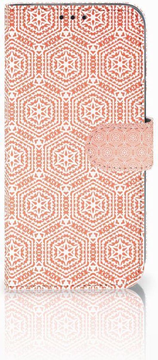 Honor 10 Lite Telefoon Hoesje Pattern Orange