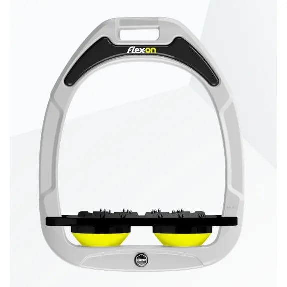 Ingelichte Grip Wit/Zwart/Geel Flex-On Green Composite