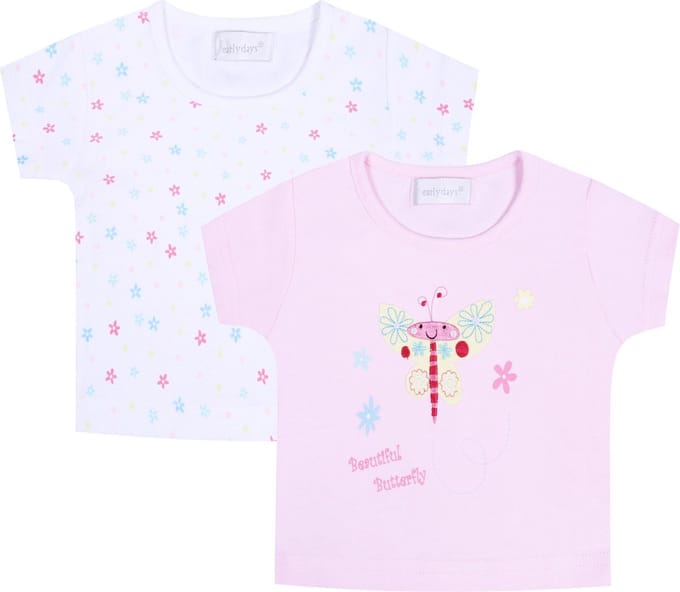 2x EARLY DAYS t-shirts
