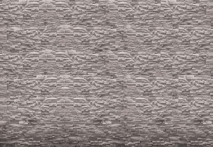 Fotobehang Stone Wall | XL - 208cm x 146cm | 130g/m2 Vlies