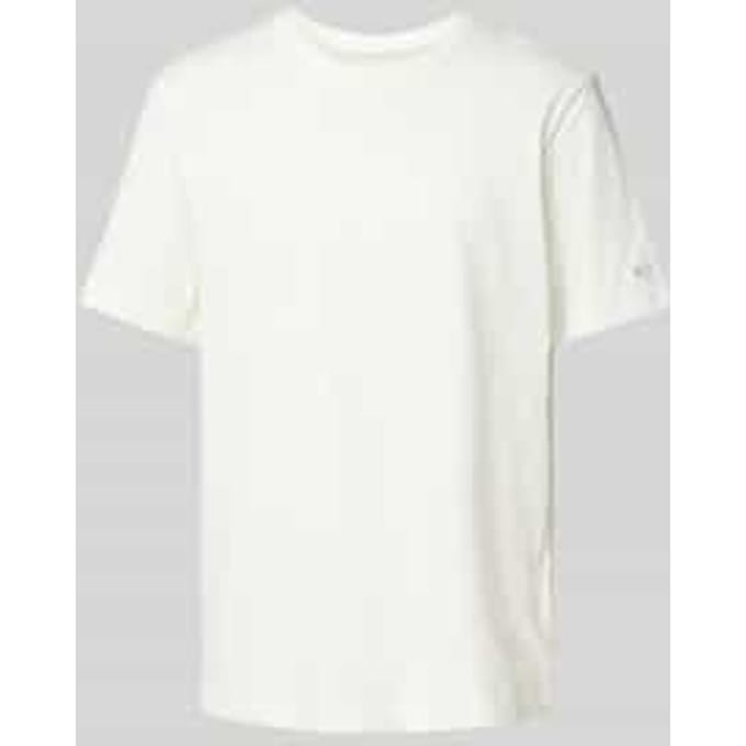 T-shirt met labelstitching