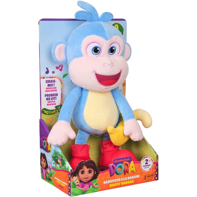 Spinmaster Dora – Boots met muziek & geluid (NL/FR) (33 cm) Speelfiguren & personages