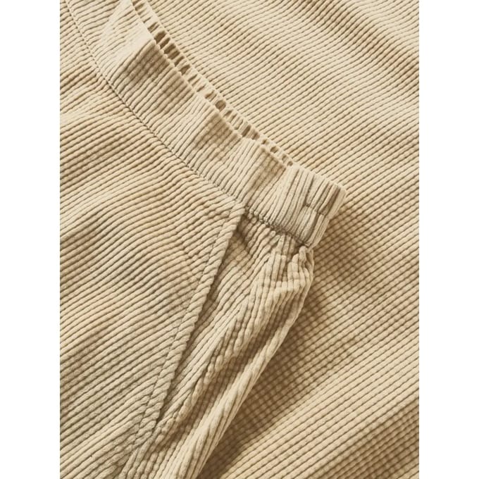 Ribfluwelen Rok Dames KnowledgeCotton Apparel