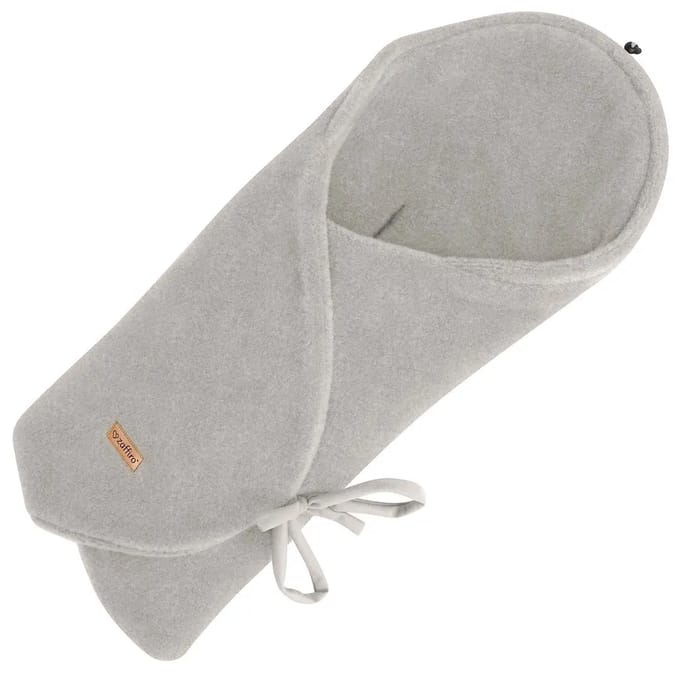 Dubbelzijdige wollen swaddle deken baby Zaffiro Sierra