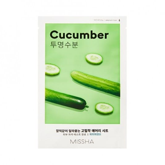 MISSHA - Airy Fit Sheet Mask - Cucumber - 1stuk
