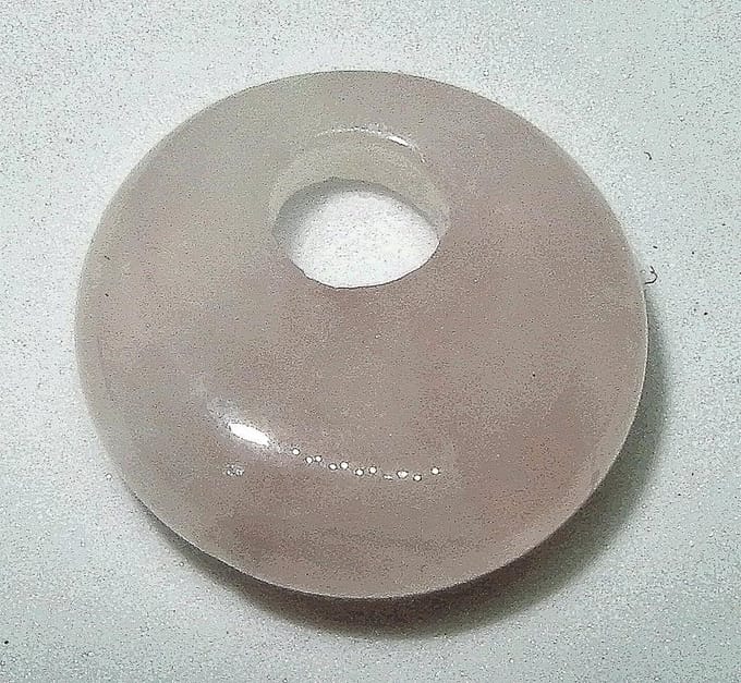 Mini Donut Hanger Rozenkwarts