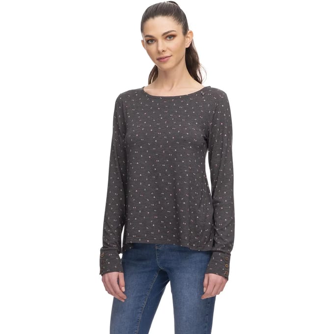 Dames-T-shirt met lange mouwen Ragwear Malka