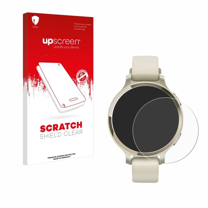 upscreen - Screenprotector voor Garmin Lily 2 Active - Folie Beschermfolie transparant