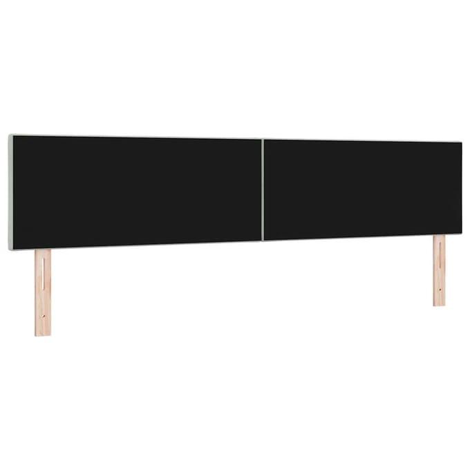 vidaXL - Hoofdbord - Lichtgrijs - 200 - cm - Fluweel