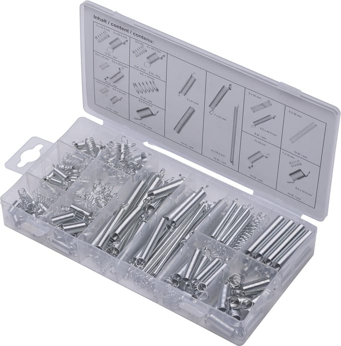 SW-Stahl S8047 verenassortiment 200 stuks, 10-80 mm