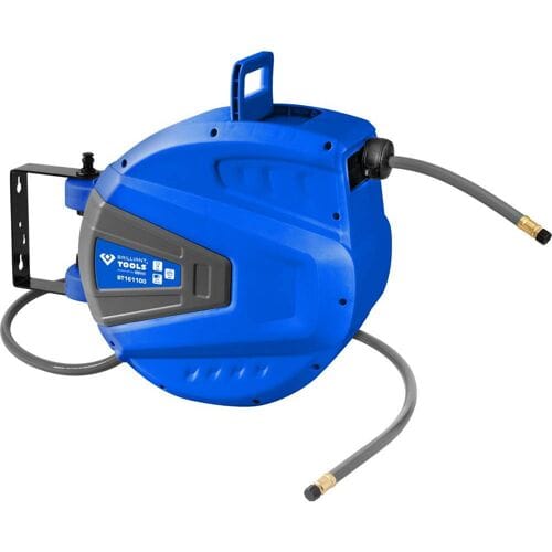 BRILLIANT TOOLS Automatische Persluchtslanghaspel Ø 10 mm x 15 m - BT161100