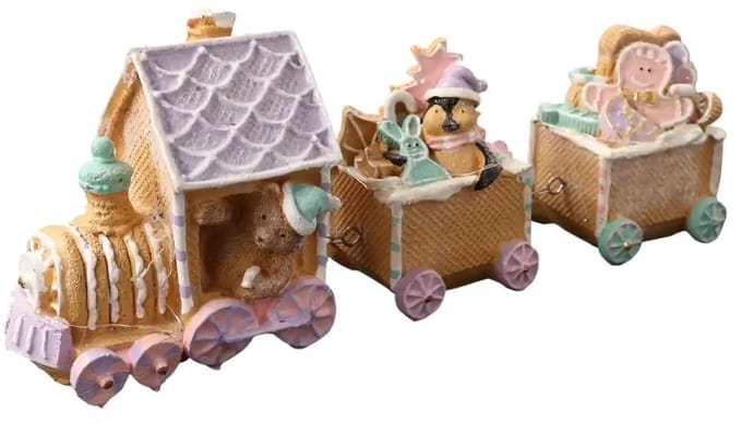 Mansion atmosphere Gingerbread trein 36cm
