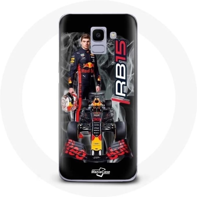 Coque - Red Bull - Samsung Galaxy A6 2018 - Formule 1 - Max Verstappen - Rigide
