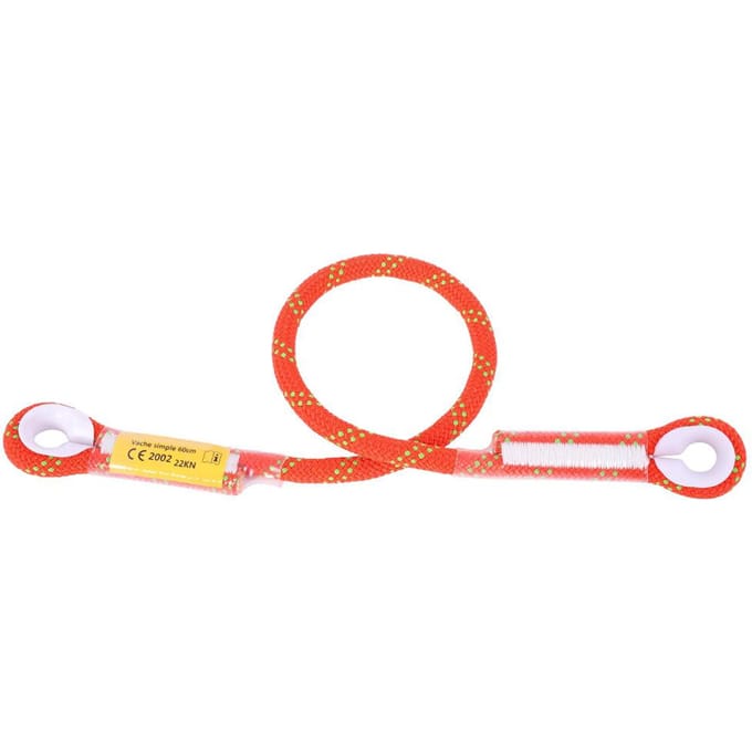 60 120 150cm Buiten Overlevings Klim Veiligheidstouw met Ringlager 60cm oranje