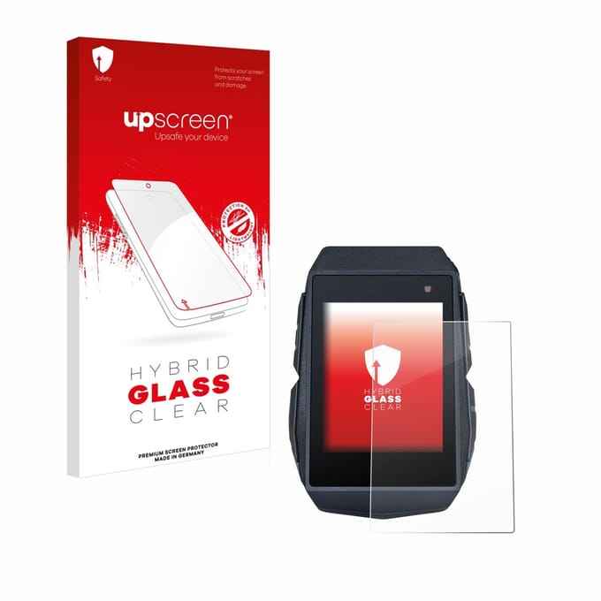 upscreen - Screenprotector voor Sigma ROX 11.1 Evo - Folie Beschermfolie Beschermglas transparant