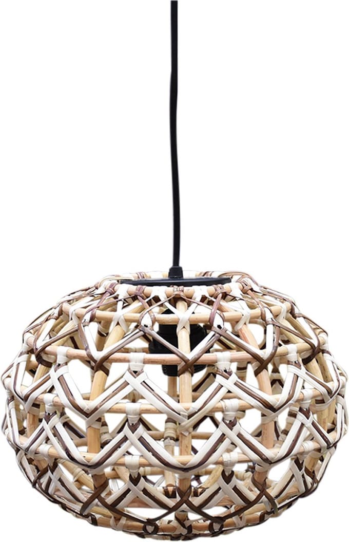 Amber hanglamp 38x38xH30 cm 3-kleurig