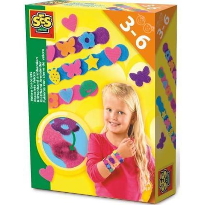 SES Creative Klittenband armbanden Knutselen
