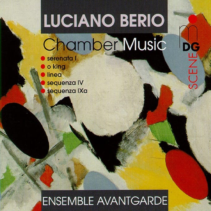 Ensemble Avantgarde - Berio: Chamber Music (CD)
