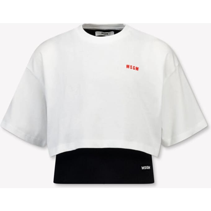 Msgm Kinder meisjes t-shirt in