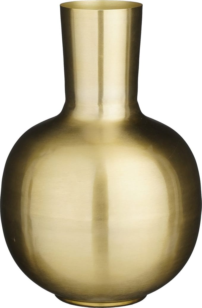 Mica Decorations Dara Vaas - H42 x Ø28 cm - Metaal - Goud