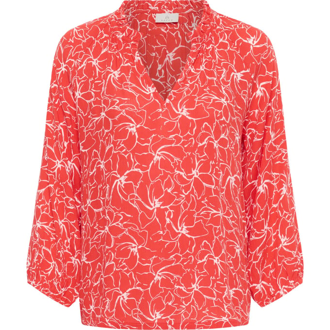 Vrouwenblouse KAFFE Tine Amber