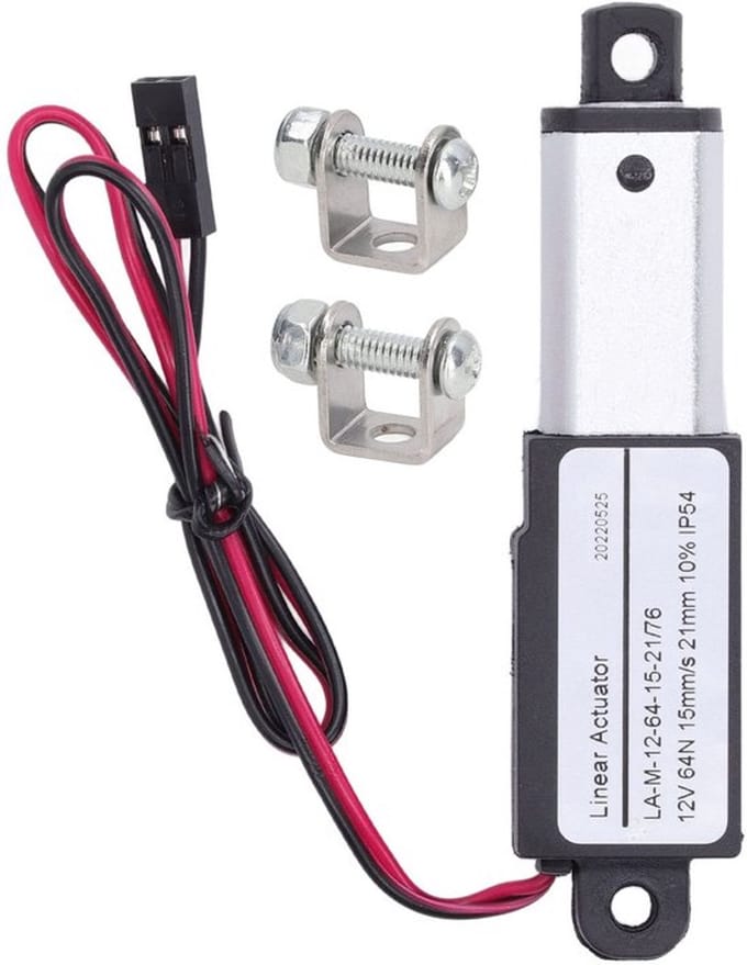 Allecto - Mini Elektrische Micro Linear Actuator - 12V Actuator voor