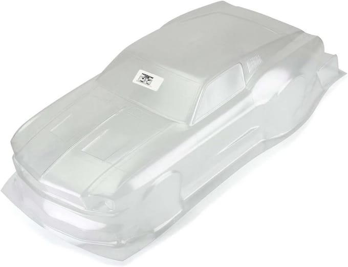 Clear Body voor 1967 Ford Mustang - SC Drag Car Accessoires