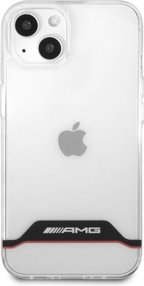 Mercedes-AMG Horizontal Red Line voor Apple iPhone 13 (6.1") - Rood