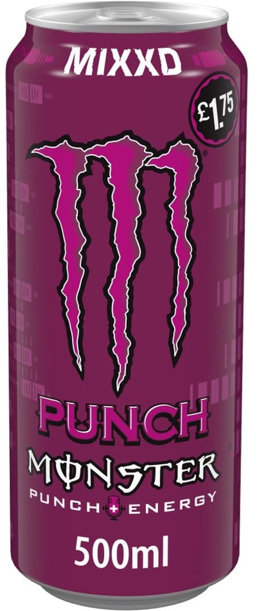 Monster Energy Punch Mixxd (12 x 0,5 Liter blik UK) /