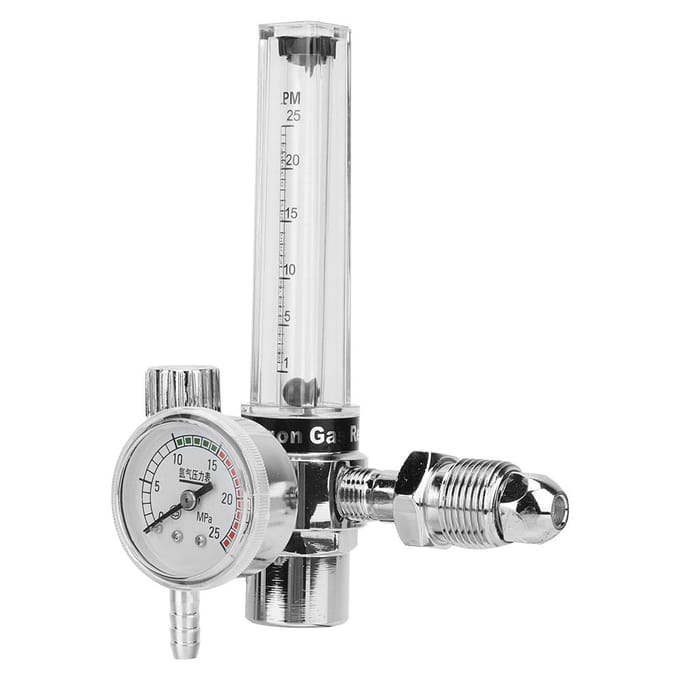 Argongas Drukregelaar Argongasmeter Uitlaat Buitendraad G5 8 14 (CGA540)