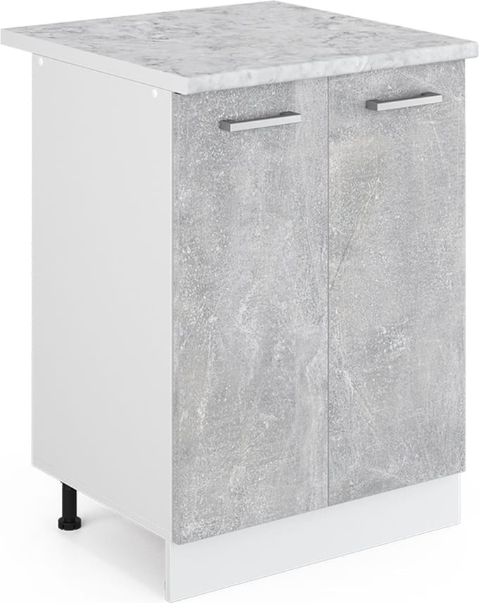Vicco R-Line Keukenonderkast – 60 cm, WB Marmer Beton