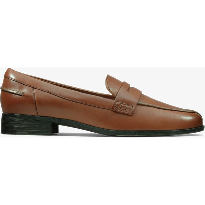 Hamble Instapper Tan Leren Schoenen